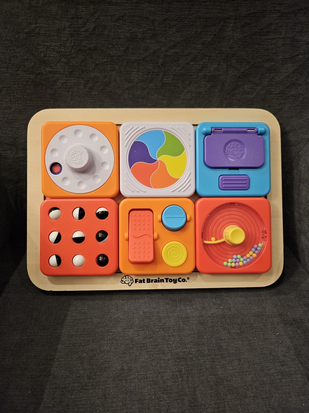 Fat Brain Toys PlayTab Sensory Activity Board